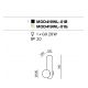Aplice, corpuri de iluminat pentru pereti - Aplica de perete design modern minimalist Bao aurie
