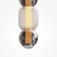 Pendule, Lustre suspendate - Pendul LED design modern decorativ Drop crom