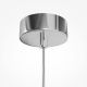 Pendule, Lustre suspendate - Pendul LED design modern decorativ Drop crom
