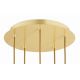 Pendule, Lustre suspendate - Lustra design modern cu 5 pendule Paloma