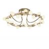 Lustra LED aplicata design modern decorativ Tessara 60cm