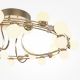 Lustre aplicate - Lustra LED aplicata design modern decorativ Tessara 60cm