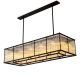 Candelabru rectangular design LUX Bernardi, 140x50cm