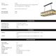 Candelabre, Lustre - Candelabru rectangular design LUX Bernardi, 140x50cm