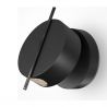 Aplica LED ambientala reglabila design modern minimalist Nuance negru