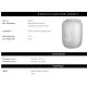 Vaze - Vas decorativ design LUX realizat manual din sticla Varese L frosted