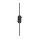 Aplica LED ambientala design minimalist Renaissance negru