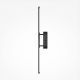 Aplice, corpuri de iluminat pentru pereti - Aplica LED ambientala design minimalist Renaissance negru