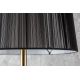 Lampadare - Lampadar, Lampa de podea design deosebit Lucie 160cm, negru-auriu