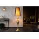 Lampadare - Lampadar, Lampa de podea design deosebit Lucie 160cm, negru-auriu