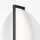 Aplice, corpuri de iluminat pentru pereti - Aplica LED ambientala design modern Mira negru/alb