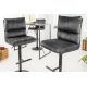 Scaune Bar - Set 2 scaune de bar Comfort catifea gri inchis