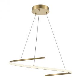 Pendule, Lustre suspendate - Lustra LED suspendata design circular Curve alama