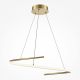Pendule, Lustre suspendate - Lustra LED suspendata design circular Curve alama