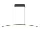 Lustra LED suspendata design minimalist Curve negru