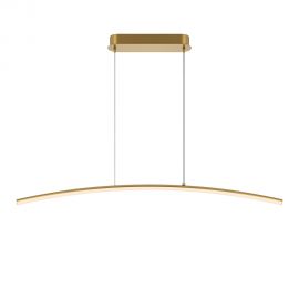 Pendule, Lustre suspendate - Lustra LED suspendata design minimalist Curve alama