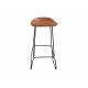 Scaune Bar - Set 2 scaune de bar cu sezut din lemn, Mammut 85cm