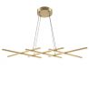 Lustra LED suspendata design geometric Halo alama