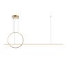 Lustra LED suspendata design geometric Halo alama