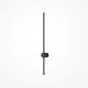 Aplice, corpuri de iluminat pentru pereti - Aplica LED minimalista design liniar Light stick 10W negru