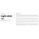 Aplice, corpuri de iluminat pentru pereti - Aplica LED minimalista design liniar Light stick 7W alama