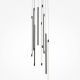 Pendule, Lustre suspendate - Lustra LED minimalista design liniar Light stick negru