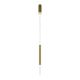 Pendule, Lustre suspendate - Pendul LED design minimalist Pro Shade auriu