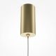 Pendule, Lustre suspendate - Pendul LED design minimalist Pro Shade auriu