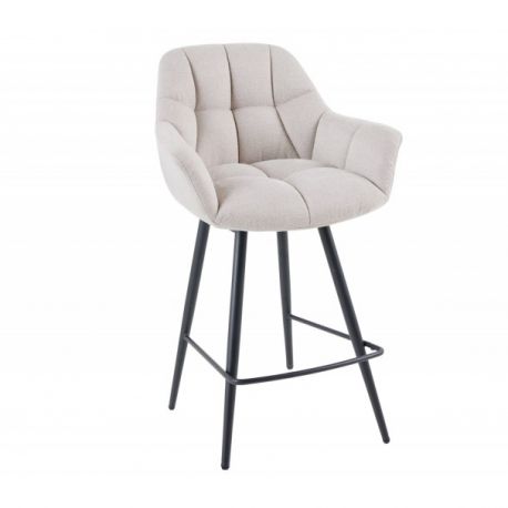 Scaune Bar - Set 2 scaune de bar pivotante Papillon bej