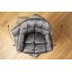 Scaune Bar - Set 2 scaune de bar pivotante Papillon gri