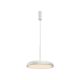 Pendule, Lustre suspendate - Lustra/Pendul LED design modern Gerhard 40cm alb