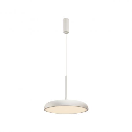 Pendule, Lustre suspendate - Lustra/Pendul LED design modern Gerhard 40cm alb