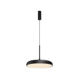 Pendule, Lustre suspendate - Lustra/Pendul LED design modern Gerhard 40cm negru