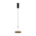 Pendul LED design modern El 14,5cm alb/auriu