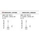 Pendule, Lustre suspendate - Pendul LED design modern El 14,5cm teracota