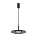 Lustra/Pendul LED design modern El 35cm negru/auriu