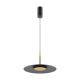 Pendule, Lustre suspendate - Lustra/Pendul LED design modern El 35cm negru/auriu