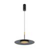 Lustra/Pendul LED design modern El 35cm negru/auriu