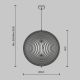 Pendule, Lustre suspendate - Lustra/Pendul design decorativ natural Roots 60cm