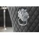 Seturi scaune, HoReCa - Set 2 scaune stil baroc Castle Deluxe, gri