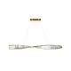 Pendule, Lustre suspendate - Lustra LED suspendata design modern Krone 100cm