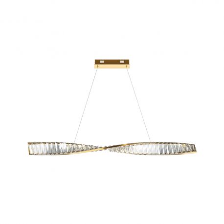 Pendule, Lustre suspendate - Lustra LED suspendata design modern Krone 100cm