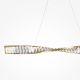 Pendule, Lustre suspendate - Lustra LED suspendata design modern Krone 100cm