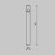 Stalpi - Stalp iluminat exterior IP54 Amas H-80cm