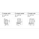 Aplice - Aplica de perete iluminat exterior IP54 Cell