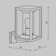 Aplice - Aplica de perete iluminat exterior IP54 Cell