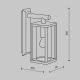Aplice - Aplica de perete iluminat exterior IP54 Cell