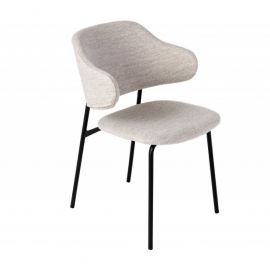 Seturi scaune, HoReCa - Set 2 scaune stil modern Tracy Alpine, boucle greige