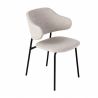 Set 2 scaune stil modern Tracy Alpine, boucle greige