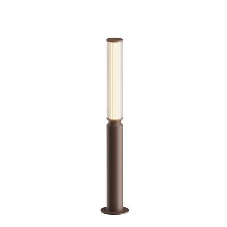 Stalpi - Mini Stalp LED iluminat exterior IP65 Lit maro H-78,5cm
